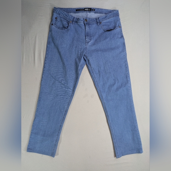 Barbell Apparel Jeans sz 38 Straight Athletic Fit Med Wash Inseam 29" Stretch - Picture 1 of 11